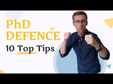 10 Top Tips For A PhD Defence Or A Viva (Updated For 2022)