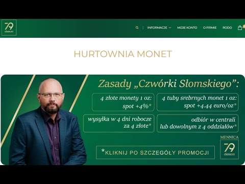 (102) Czwórka Słomskiego, czyli Hurtownia monet złotych i srebrnych na monety-inwestycyjne.pl