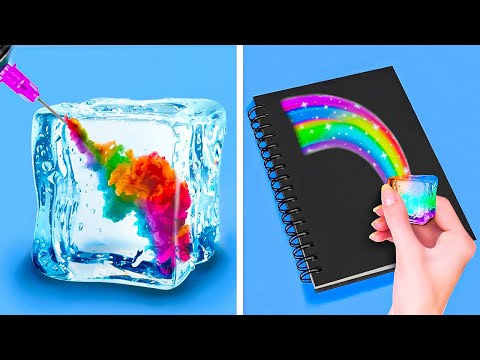 COOL RAINBOW CRAFTS AND EASY ART IDEAS