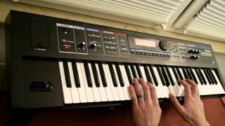 Video thumbnail for Roland JUNO-Di Demo by Gear Demos