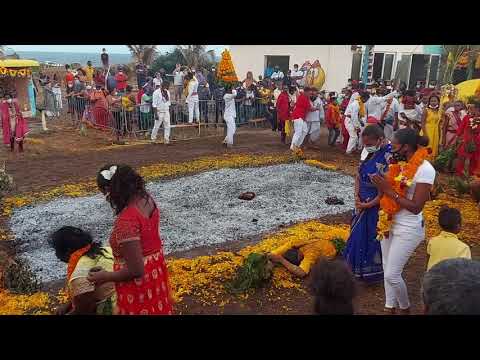 MARCHE SUR LE FEU " Ti couli " TERRE-SAINTE LE DIMANCHE 14 FEVRIER 2021