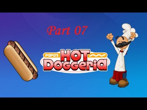 Papa's Hot Doggeria, Part 7: Flipline Matt As A Customer! (Special Video) - YouTube