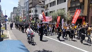 2023/05/21 G7広島サミット 粉砕デモ ロレックス付近