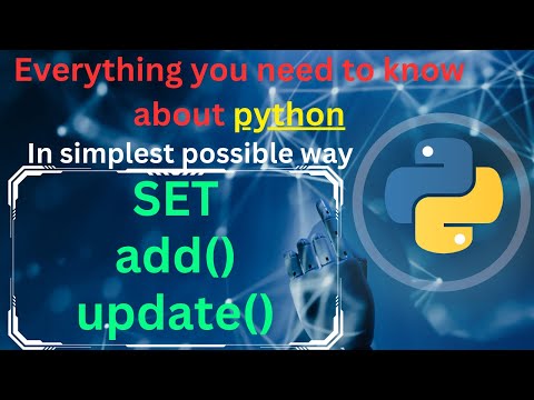 Add Elements To Set Using Add And Update Methods In Python Python Set Pythonforbeginners