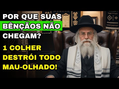 O SAL: O SEGREDO BÍBLICO JUDAICO Para DESTRUIR Toda INVEJA E MAU-OLHADO! Sabedoria Judaica