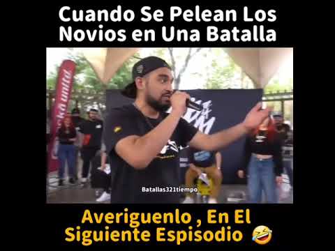 CUANDO SE PELEAN LOS NOVIOS EN UNA BATALLA 😂