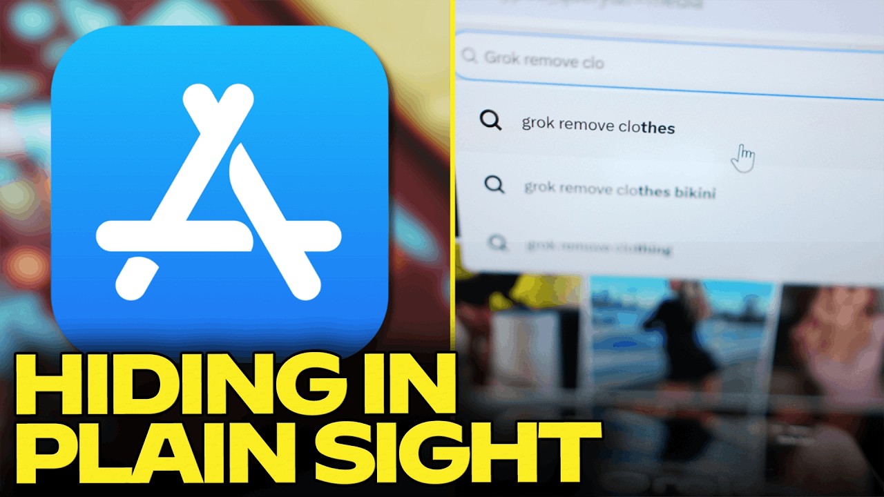 HUNDREDS Of SECRET "Nudifying" Apps On Apple Store, Google Play