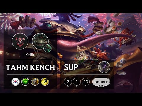 Tahm Kench Support vs Alistar - KR Grandmaster Patch 9.7