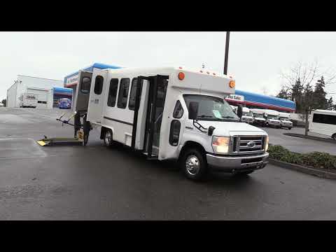 2010 Ford Diamond VIP 2200 14 Passenger + 1 Wheelchair ADA Shuttle Bus - S48798