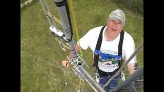 preview picture of video 'Installing Toronto repeater antenna.'