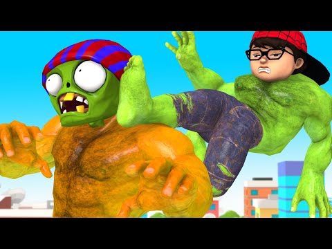 Spoiled Father Nick Transform Nickhulk vs Zombie rescue nick - Scary Teacher 3D sad Story