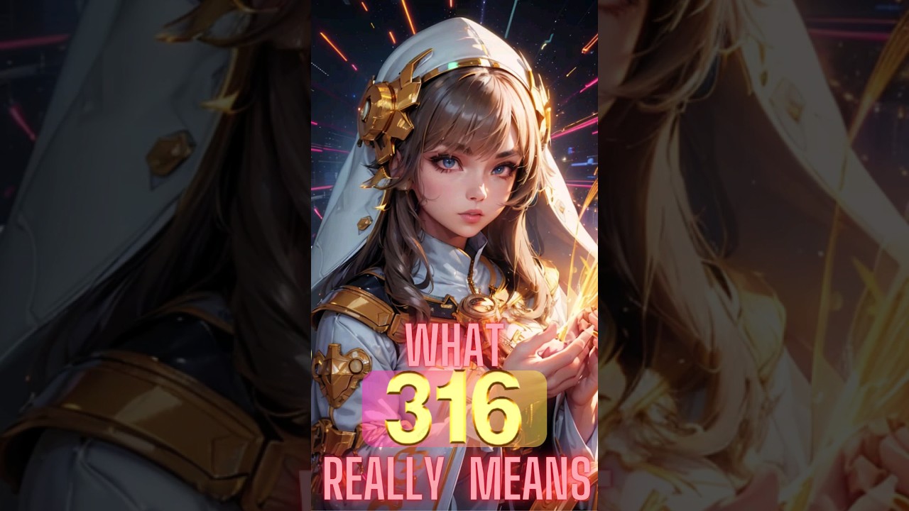 Angel Number 316 Meaning  #angelnumbers