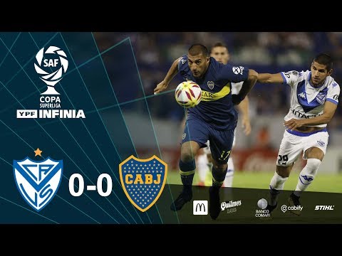 #CopaSuperliga: resumen de Vélez - Boca