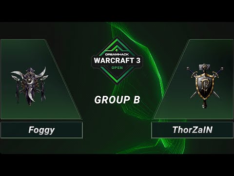 WC3 - Foggy vs. ThorZaIN - Group B - DreamHack WarCraft 3 Open: Winter 2021 - EU