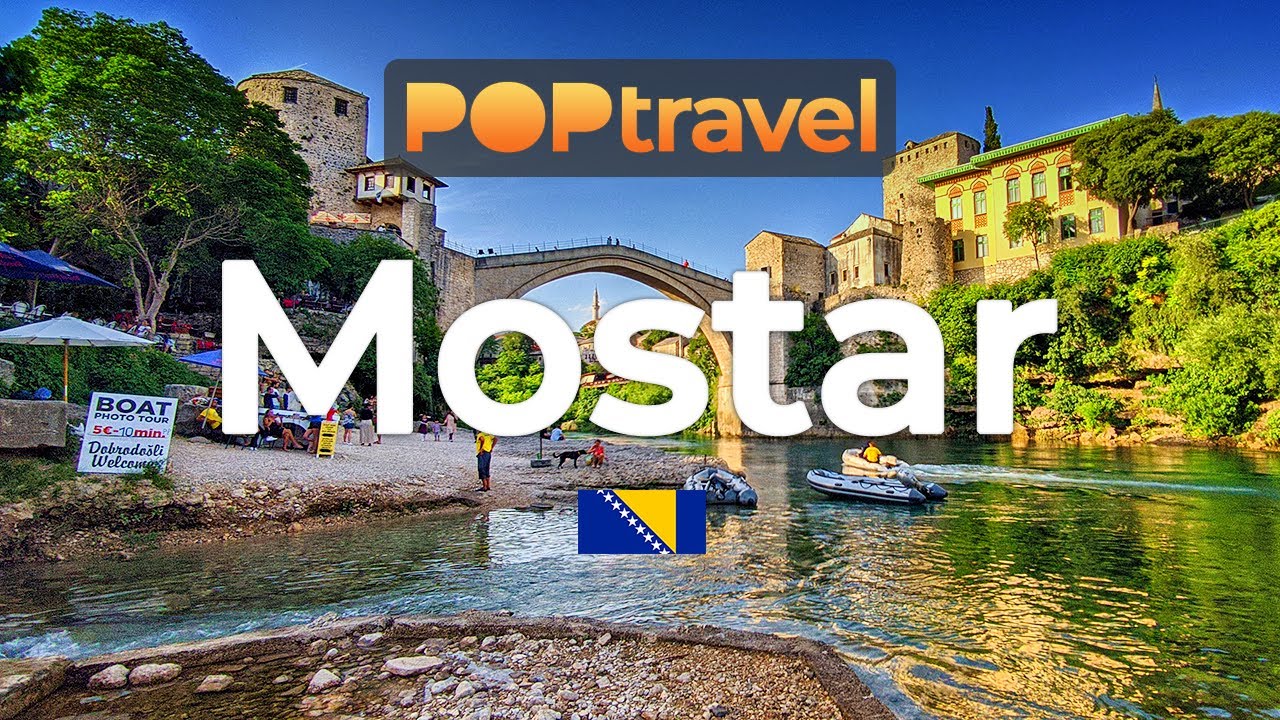 Immersive street-level walking tour through Mostar, Bosnia and Herzegovina, showcasing authentic urban landscapes, local architecture, and the vibrant atmosphere of the city's neighborhoods