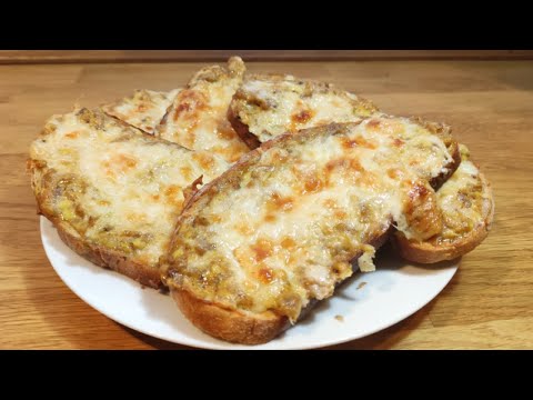 Delicious Sandwich With Minced Pork and Yellow Cheese | Bulgarian princess with minced meat