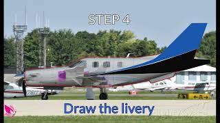 Blue Factory livery for ASOBO DAHER TBM 930 [8K] video