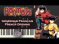 Ranma 1 2 Générique Français Piano Cover Et Tutoriel