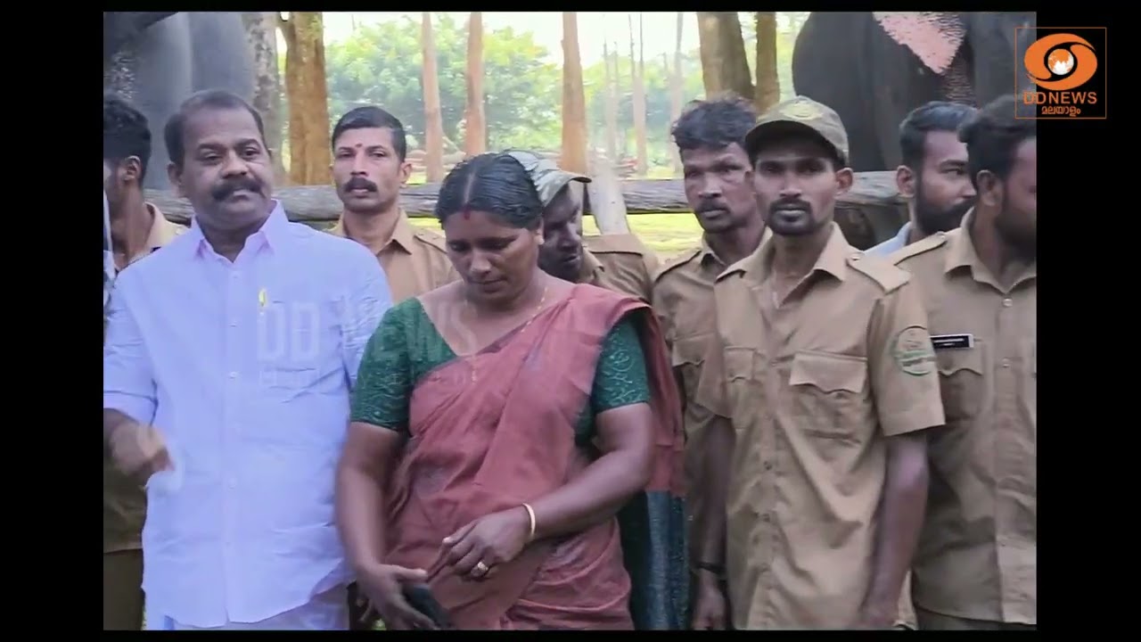 വനം വകുപ്പ് മന്ത്രി ഷിബു ബേബി ജോൺ മുത്തങ്ങ ആന ക്യാമ്