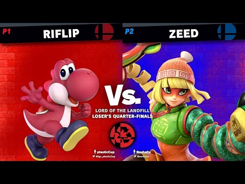 Lord of the Landfill - Loser's Quarterfinals - Riflip vs. Zeed - SSBU
