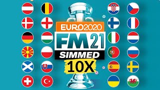 We Simmed Euro 2021 on FM21