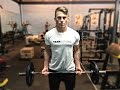 Teen Bodybuilder Glen Gillen Trains Upper Body