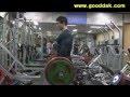 Bodybuilder Kang Kyung Won Back Workout 2009