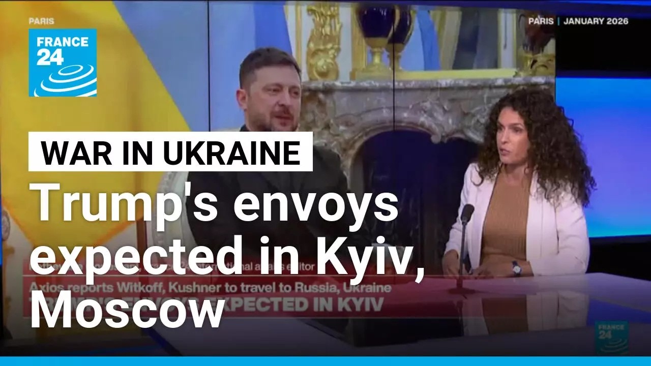 Trump envoys Witkoff, Kushner to visit Russia and Ukraine in coming days • FRANCE 24 English