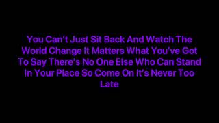 Hannah Montana - Make Some Noise (Lyrics)