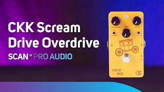 Video thumbnail for CKK Scream Drive Guitar Two Gain Stage Classic Overdrive Pedal demo by Scan Pro Audio. by Scan Pro Audio