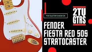 Video thumbnail for 2tu Guitars FSR Guitar Show : Episode 4 - Classic Series 50s Stratocaster Fiesta Red by 2tu Guitars