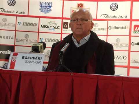 DVTK vs. Bp. Honvéd 15/16, Egervári Sándor - boon.hu