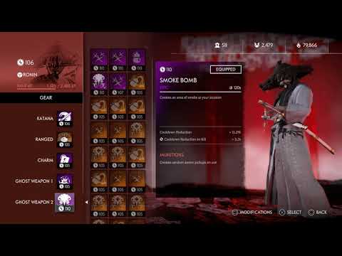 The Bomb Healer!! Ronin Build - Ghost of Tsushima Legends - HYBRID HEAL AND MASSIVE DAMAGE!!!