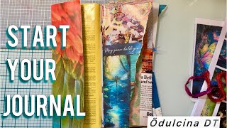 Let’s Start a Boho Junk Journal | Magazine Junk Journaling