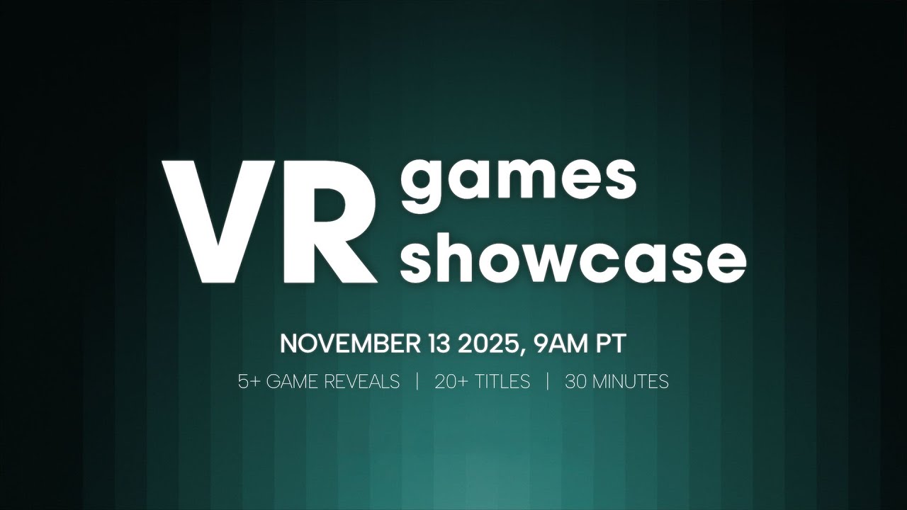 VR Games Showcase - November 2025