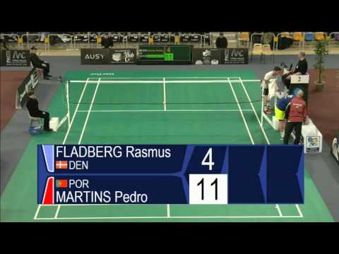Rasmus Fladberg vs Pedro Martins (MS, SF) - Orleans Intl. 2016