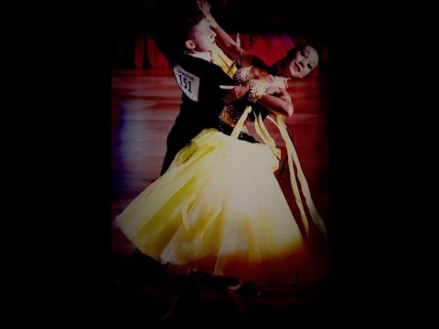 Loren Silverman and Monet - WC AAU Junior Olympics - International standard ballroom dancing