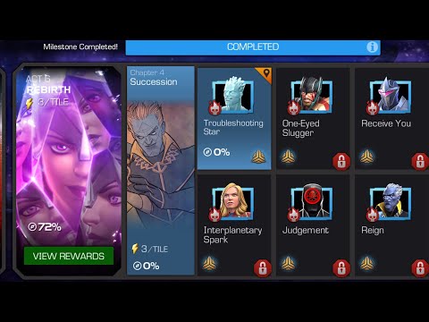 MCOC SQ: Act 6.4 Completion + Reward Opening