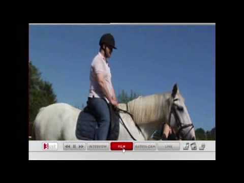 Reiterflirt im Fernsehen