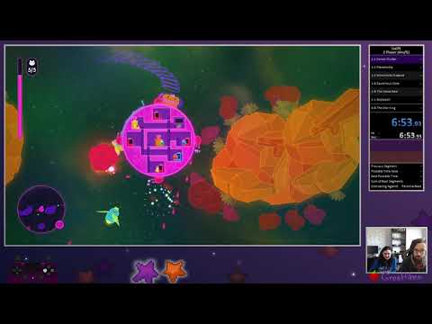 Lovers in a Dangerous Spacetime Any%4P speedrun in 1:11:33 ft. Blake, Rin and Quan