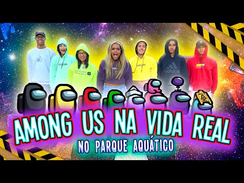 AMONG US IN REAL LIFE 3!!! (WATER PARK)
