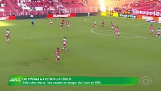 CRB estreia na Série B com empate diante do Vila Nova fora de casa - 23/3/26