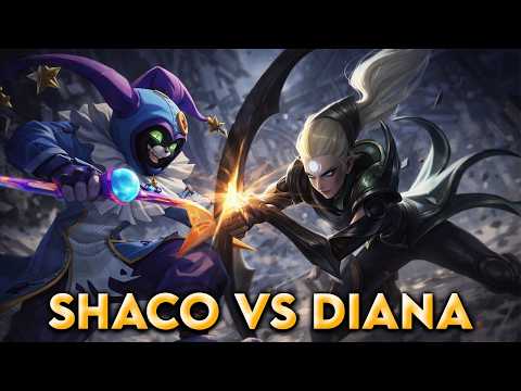 SHACO AP JUNGLE vs DIANA (10 KILLS) – She Couldn’t See Me Coming