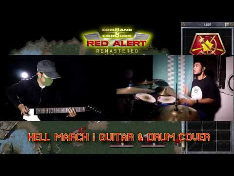 Hell March [C&C: Red Alert Soundtrack] GUITAR & DRUM COVER ...