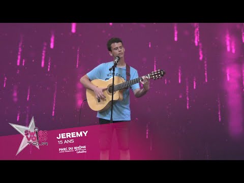 Jeremy 15 ans - Swiss Voice Tour 2022, Parc du Rhône Collombey