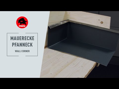 PREFA Schulungsvideo | 1.1.5 Mauerecke/Pfanneck