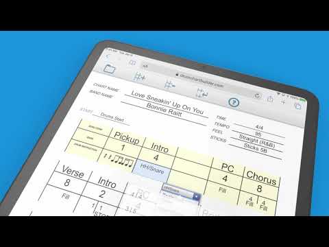 Drum Chart Builder
