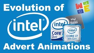 EVOLUTION OF (ADVERT) INTEL ANIMATION (1971-2020)