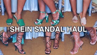 Huge SHEIN Sandal Haul | Spring2021