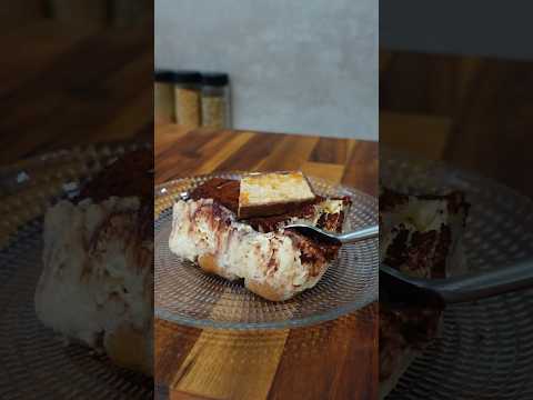 Gâteau Caramel Snickers facile à faire !! 🤤🍰 #shorts #recette #gâteau #dessert #caramel #seizemay